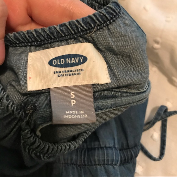 CHAMBRAY ROMPER - Picture 4 of 4